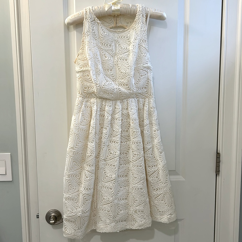 Cream A-line Plenty by Tracy Reese Designs Dress